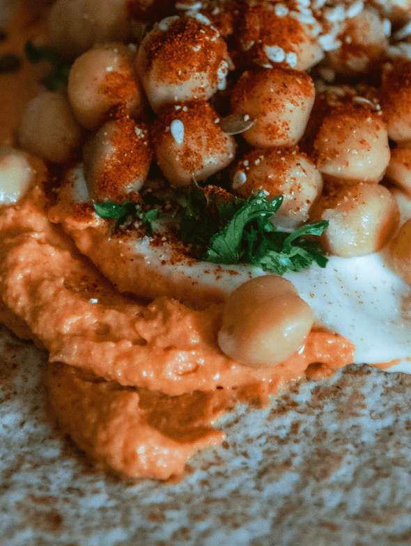 Chickpea wrap